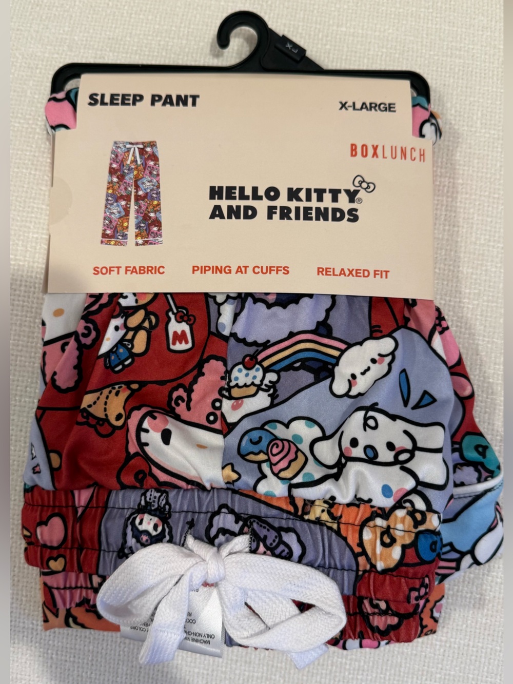 Sanrio Hello Kitty and Friends Stamp Allover Print Sleep Pants — BoxLunch Exclus
